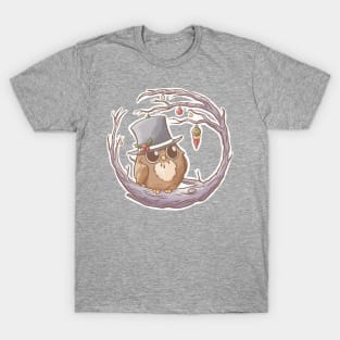 Christmas Night Owl T-Shirt